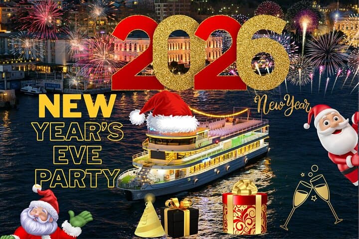 Istanbul New Years Eve 2027 Bosphorus Dinner and Party Cruise