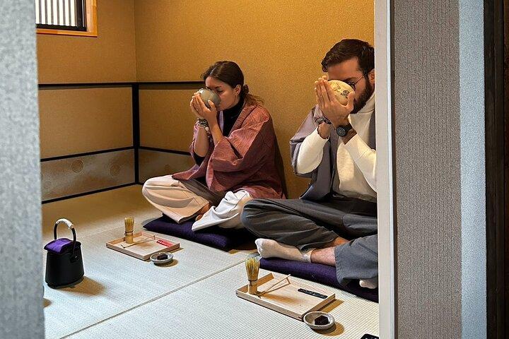 Kyoto Kinkaku-ji and Authentic Tea Ceremony Private Experience
