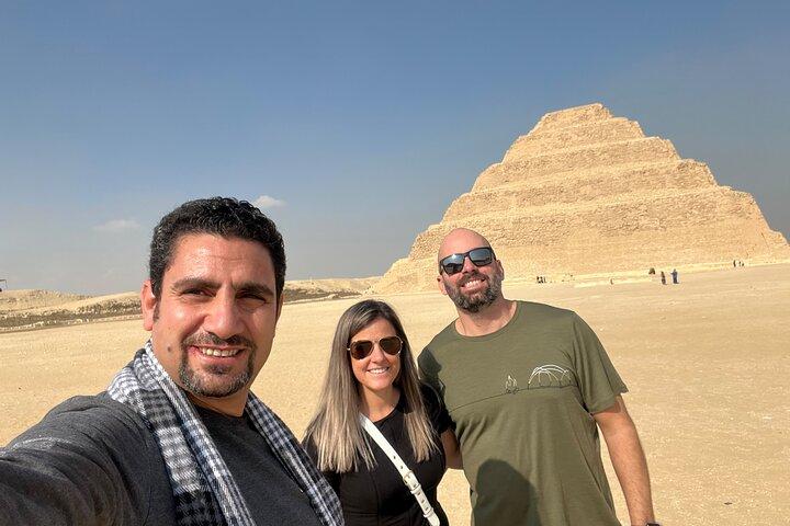 Private Giza Pyramids, Great Sphinx, Saqqara & Dahshur Day Tour