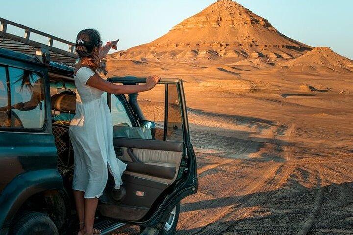 Private Bahariya Oasis Camping Tour 2 or 3 Days Eco Friendly.