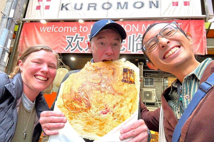 1.5 Hour Food Tour at the Kuromon Market in Osaka