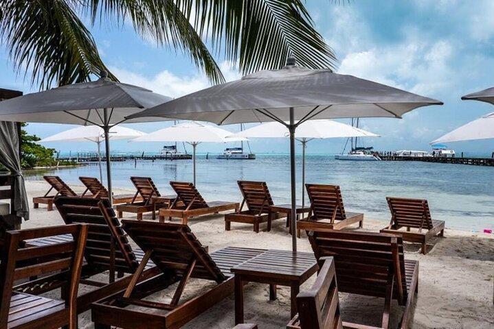 Isla Mujeres Catamaran Cruise and Beach Club from Riviera Maya