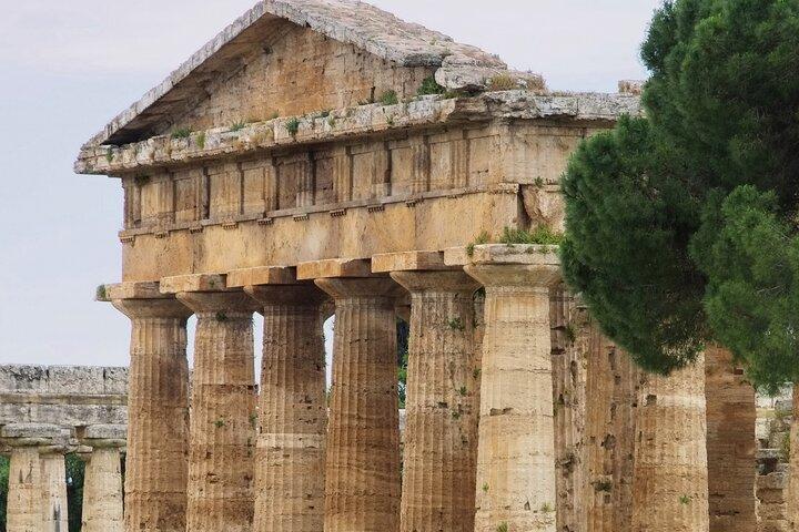 UNESCO Paestum Greek Temples & Buffalo Mozzarella from Naples