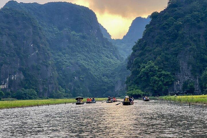 Discover Ninh Binh in Luxury: Hoa Lu Capital & Tam Coc from Hanoi
