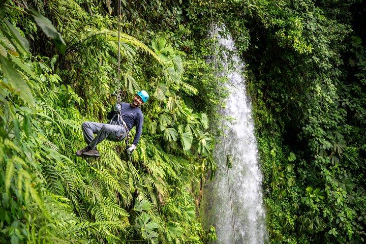 Zipline, Rappel and Horseback Riding Adventure Tour in La Fortuna