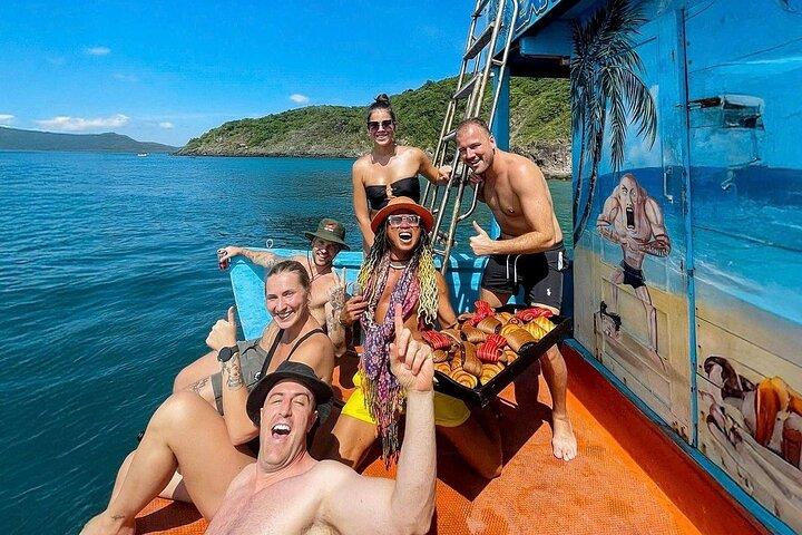 Nha Trang Island Escape with Snorkeling and Floating Bar Party