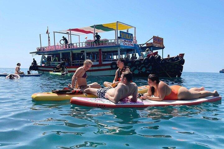 Nha Trang Island Escape with Snorkeling and Floating Bar Party