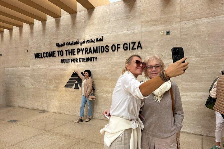 Giza Pyramids, Saqqara, Memphis & Grand Egyptian Museum Day Tour