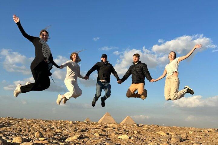 Vip Giza pyramids, Sphinx , Grand new museum from Alexandria Port