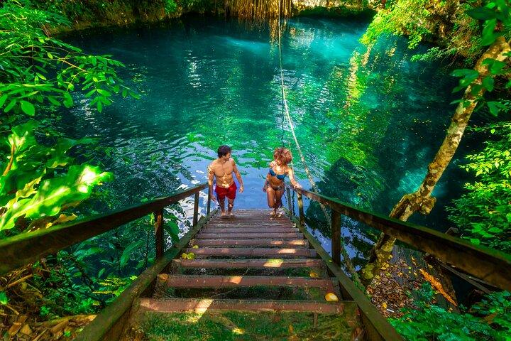 Ultimate 5x1 Combo with ATV, Ziplines, Cenote & Reef Snorkeling