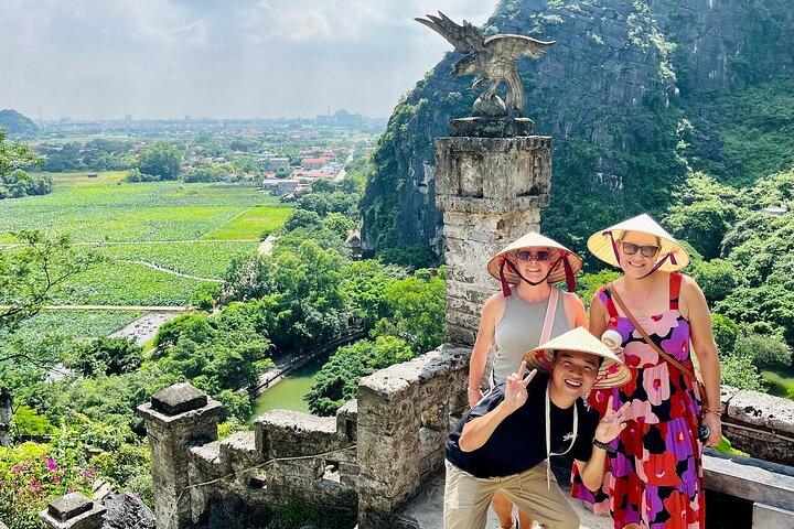Hoa Lu, Trang An & Mua Caves Views Luxury Day Escape from Hanoi
