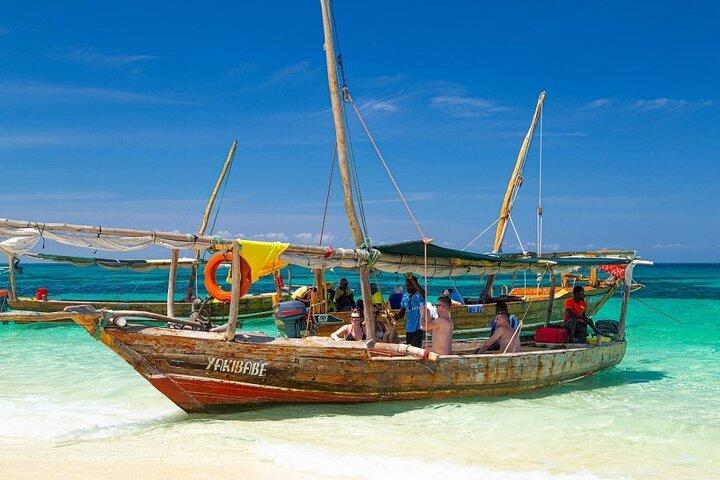 Full-Day Boat Tour to Prison Island and Nakupenda Sandbank