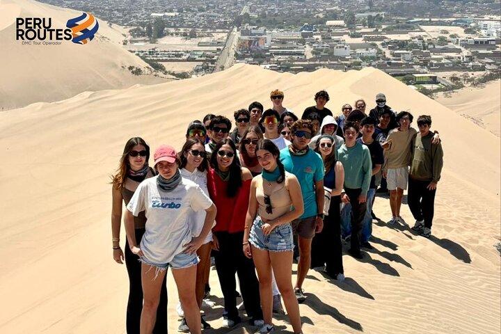 Ica Paracas and Huacachina Sandboarding Tour from Lima