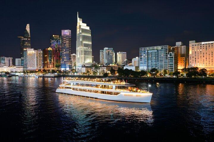 International Buffet Dining on the Elite of Saigon Cruise
