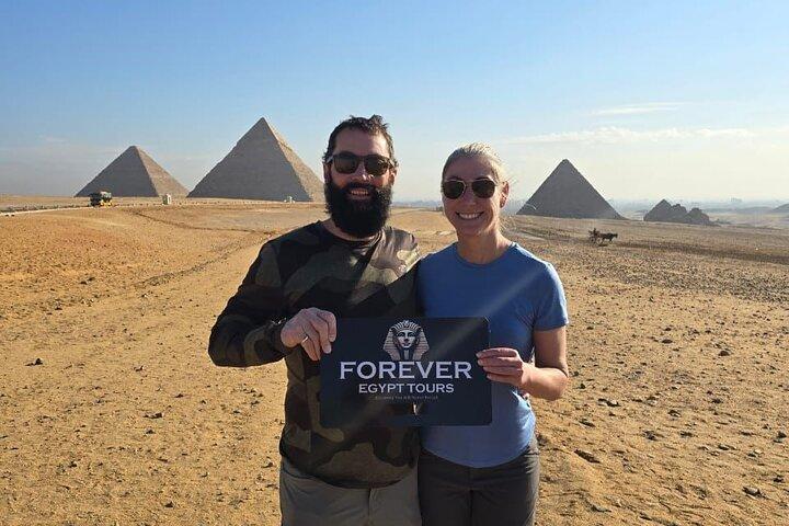 Private Giza Pyramids, Egyptian Museum and Khan El Khalili Tour