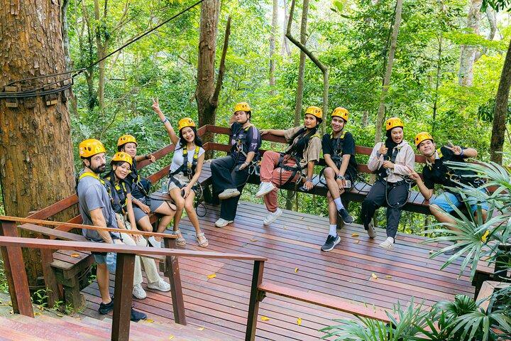 Flying Hanuman Zipline Experience Family Friendly Adventure