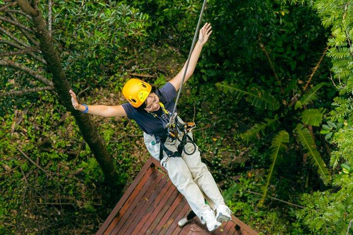 Flying Hanuman Zipline Experience Family Friendly Adventure