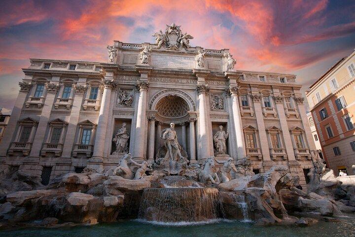 Trevi Fountain Access Ticket and City Walking Tour
