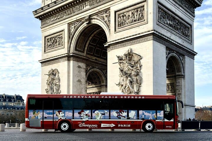 Disneyland® Paris Express Shuttle with Admission Ticket from Central Paris