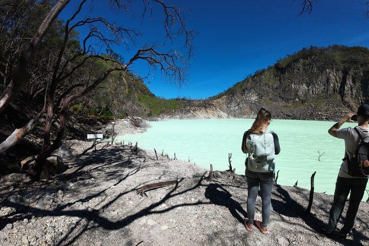 Tangkuban Parahu Volcano or White Crater Bandung Guided Tour