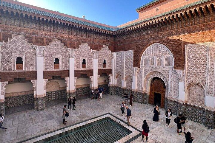 Guided walking tour And Medina Souks in Marrakech.