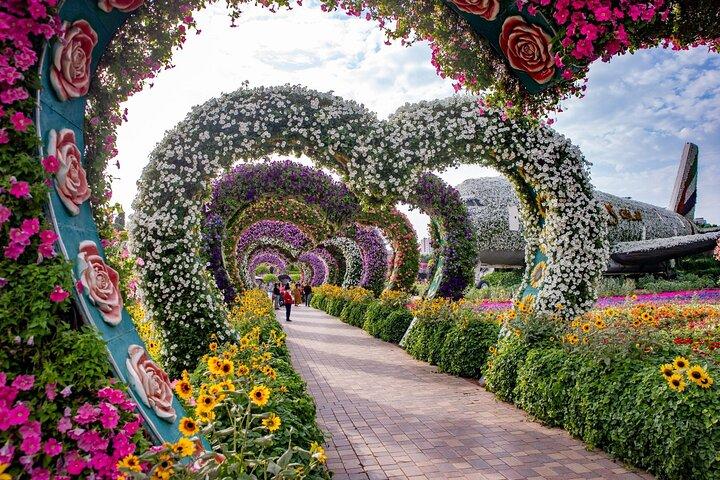 Miracle Garden and Global Village Entry Ticket with Transfer