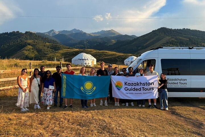Kolsai Kaindy Lakes with Charyn Canyons Day Tour (lunch included)