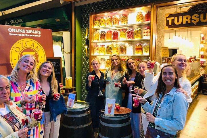Istanbul Night Street Food and City Lights Walking Tour