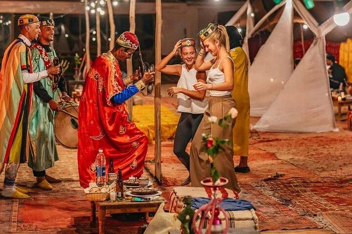 Overnight desert & dinner show with camel ride with Quad bike