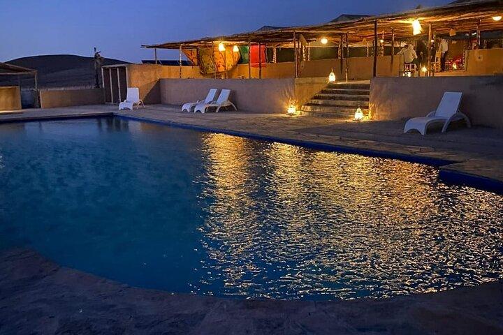 Overnight desert & dinner show with camel ride with Quad bike