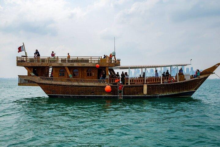 Doha: Sunset Experience, Traditional Dhow Cruise with Dinner