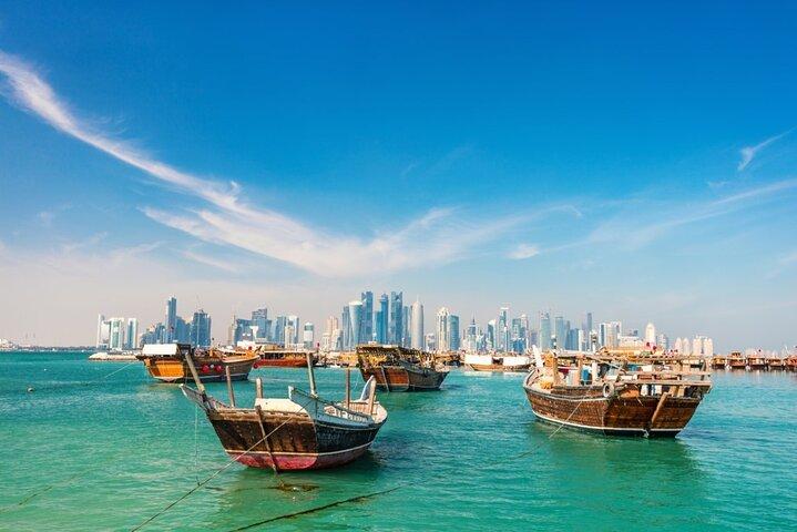 Doha: Sunset Experience, Traditional Dhow Cruise with Dinner