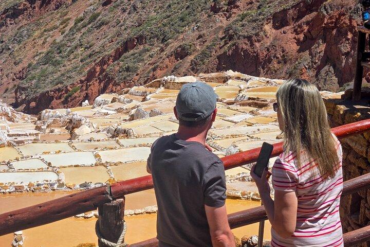 From Cusco: Maras Salt Mines and Moray -HALF DAY TOUR