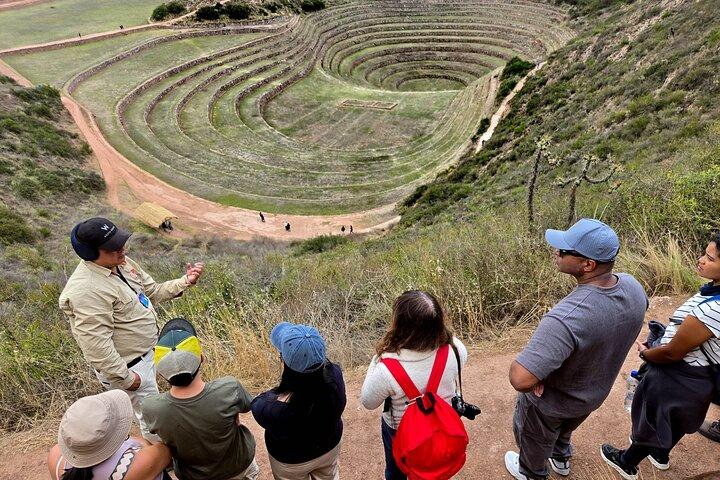 From Cusco: Maras Salt Mines and Moray -HALF DAY TOUR