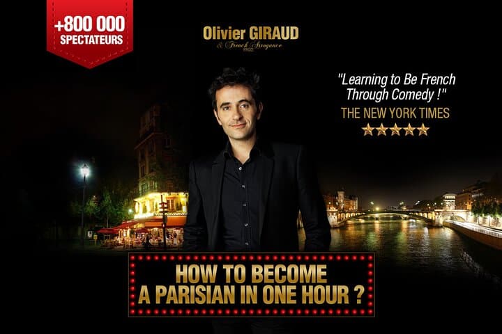 Paris night out : Comedy in English 'How to Become a Parisian ?'