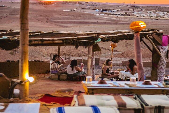 Discover Agafay Sunset Experience: Quad, Camel Ride & Dinner Show