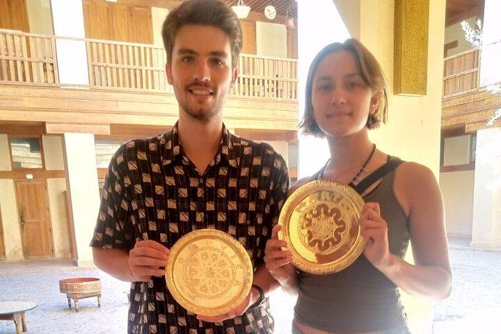 Fes Experience handcraft leather or bronz or peintre on wood