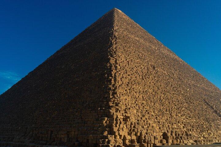 Private Giza Pyramids Sphinx Tour with Camel Ride Lunch Pickup