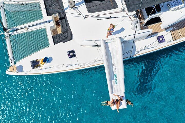 Ag. Nikolaos Catamaran to Spinalonga - Gourmet Meal & Water Toys