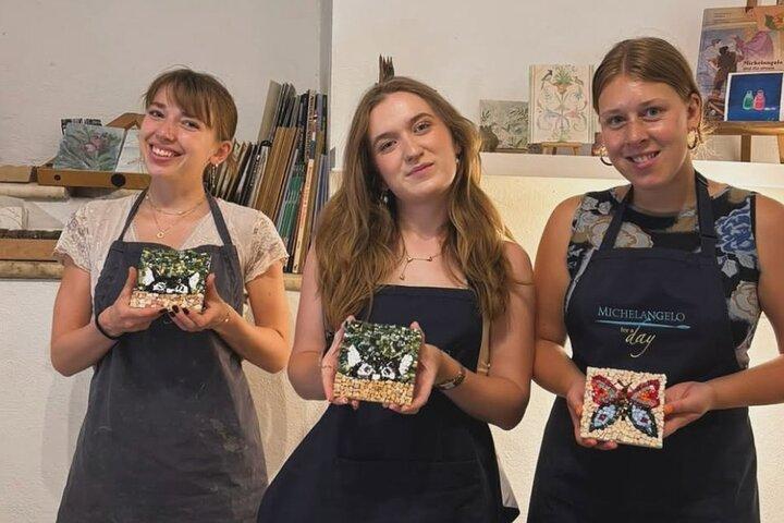 Mosaic Making in Rome with Castel Sant’Angelo Visit