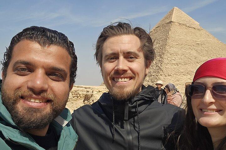 Private Giza Pyramids Sphinx Tour with Camel Ride Lunch Pickup