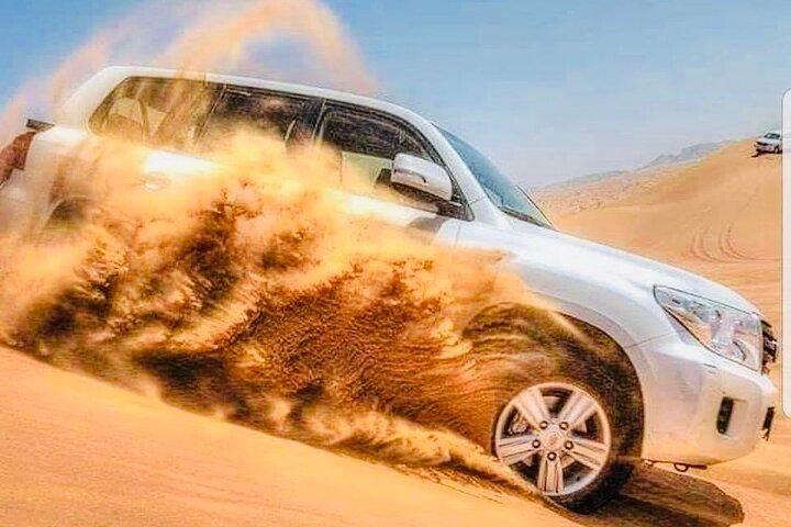 Dubai Desert Safari, Private Car Tour, Camel Ride, Sand-boarding