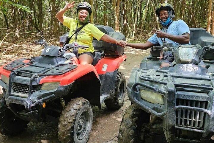 1 Hour ATV Tour & Horseback Riding Combo Experience