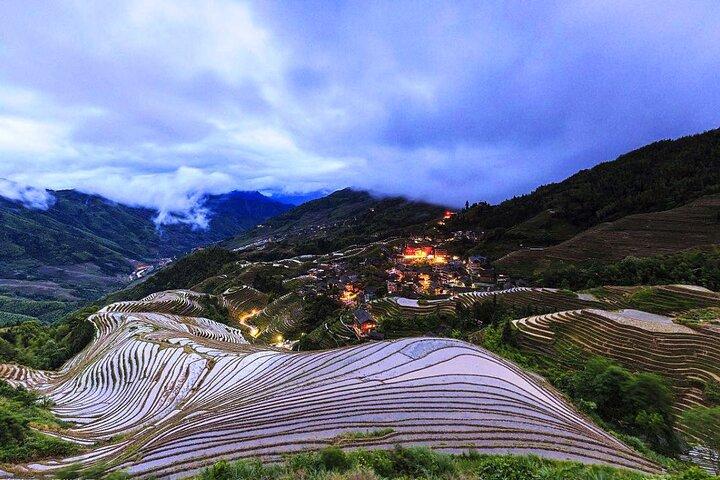 2 days highlights tours : Longji rice terraces & Li River cruise