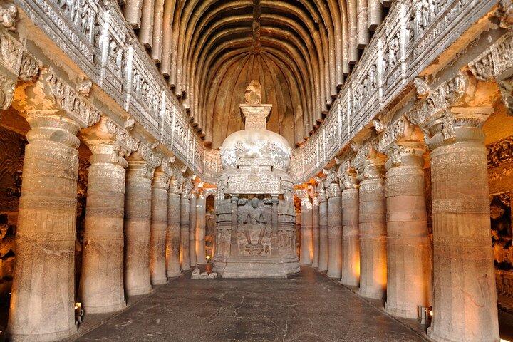 From Pune: 3-Day Guided Tour of Ajanta, Ellora & Aurangabad City