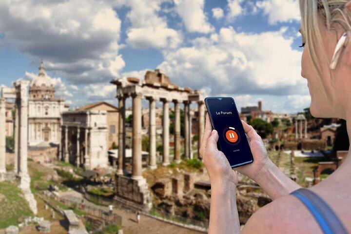 Rome Walking Tour 2h40 and 23 audio commentary