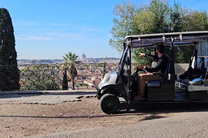 Rome Private Golf Cart Tour