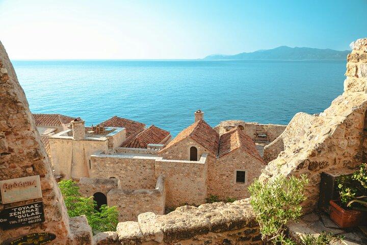 Monemvasia, Mystras & Sparta Private Luxury Day Trip From Athens