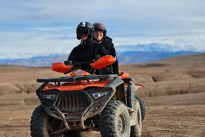 Marrakech: Agafay Desert ,Camel Ride & quad bike and Dinner show