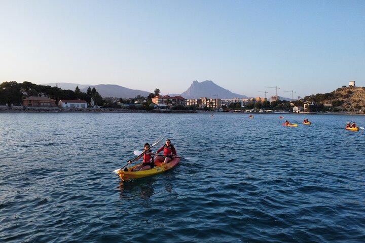 Kayak Route Through Villajoyosa Coves from Alicante